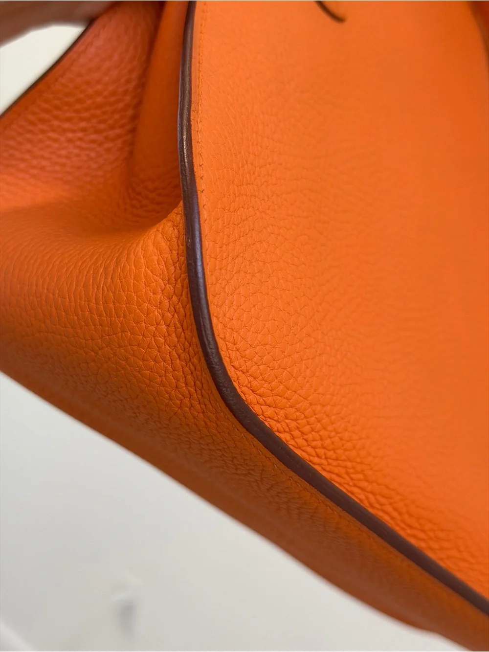 Hermes Orange Jypsiere Bag Clemence 28